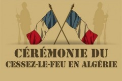 Commémoration cessez-le-feu en Algérie