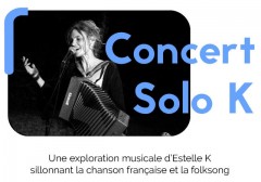 Concert Solo K par Estelle K - samedi 4 mars 2023